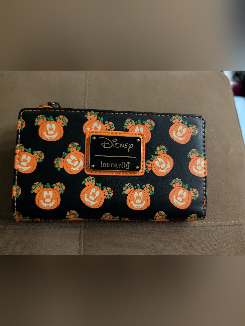 Loungefly Black & Orange Pumpkin Wallet